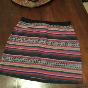 AMERICAN EAGLE  - striped Navajo skirt fall